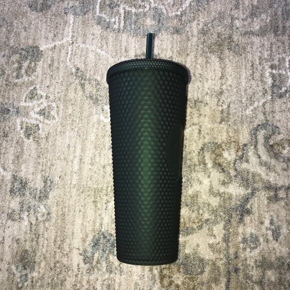 NWT Starbucks Green Matte Studded Tumbler - Picture 4 of 6